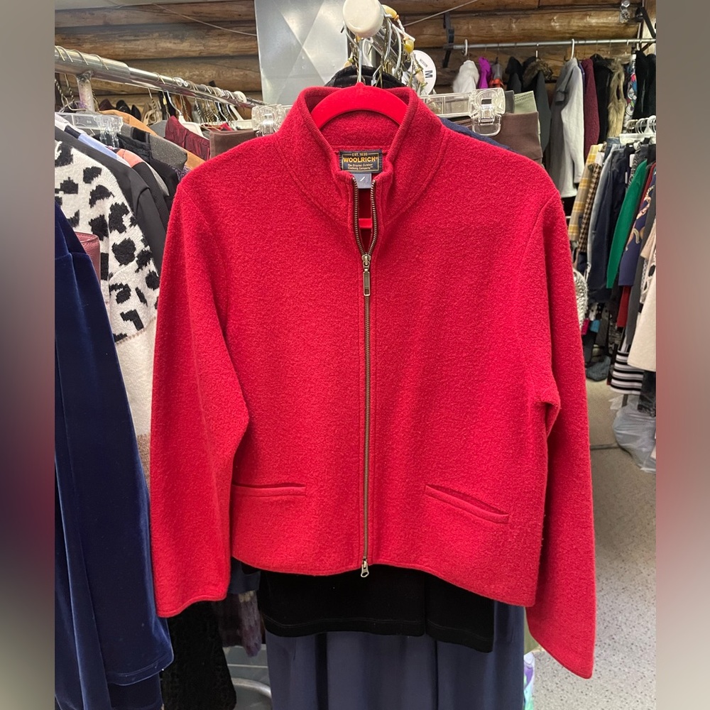 ❤️Great Condition Vintage Woolrich M Ruby Sweater - Picture 1 of 6